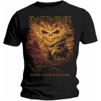 Merch Iron Maiden: Tričko Ghost Of The Navigator M