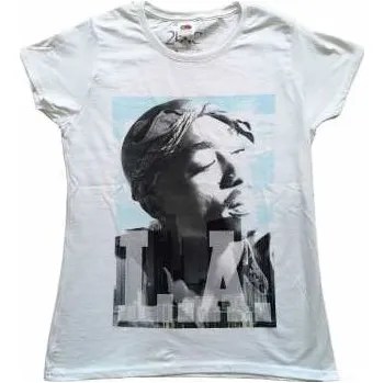 Pánské tričko Merch Tupac: Dámské Tričko La Skyline S
