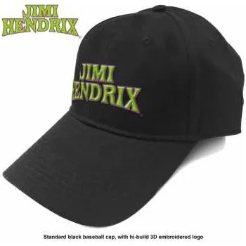 Čepice Merch Jimi Hendrix: Kšiltovka Arched Logo Jimi Hendrix 2022