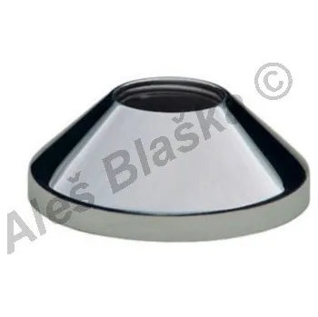 Vodovodní baterie Růžice krycí k vodovodní baterii 3/4" (kryt-krytka), vysoká 20mm - chrom AQP.01045