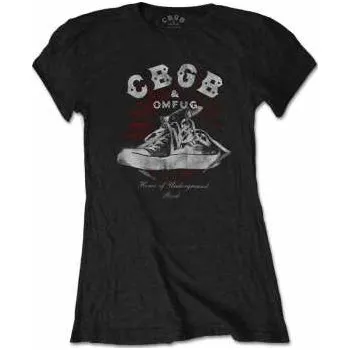 Pánské tričko Merch Cbgb: Dámské Tričko Converse M