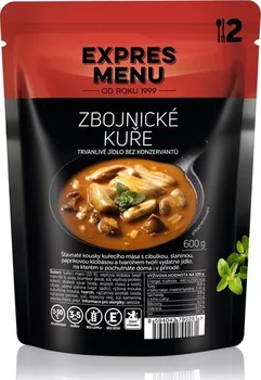 jídlo na cestu EXPRES MENU Zbojnické kuře 600 g