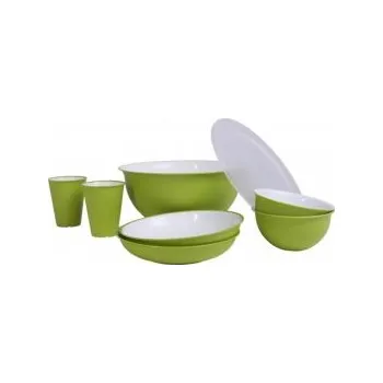 Kempingové nádobí Omada Sanaliving Set 8 verde mela Zelená nádobí + DÁREK dle VÝBERU!!!
