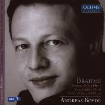 Zahraniční hudba 2CD Andreas Boyde: Brahms - The Complete Works For Solo Piano Vol.2 2007