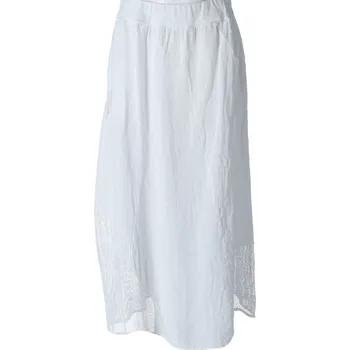 Dámská sukně Sukně dlouhá s lemem 7653 Itálie barva: bílá