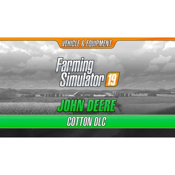 Počítačová hra Farming Simulator 19 John Deere Cotton - PC