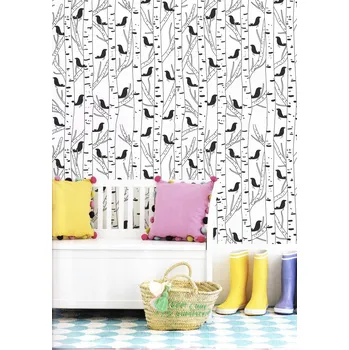 Tapeta Coloray Fototapeta Březový háj Samolepící Fototapeta Vliesová 250 x 250 cm coloraydecor-f-as-53784798-modyfikacja