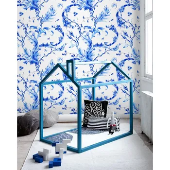 Tapeta Coloray Fototapeta Barevné modré květiny Samolepící Fototapeta Vliesová 250 x 250 cm coloraydecor-f-ss-413626777