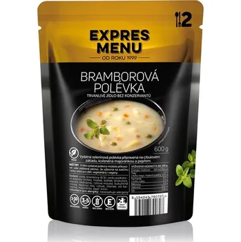 Hotové jídlo EXPRES MENU Polévka bramborová 600 g