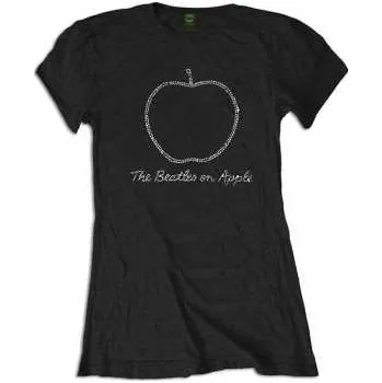 Pánské tričko Merch The Beatles: Dámské Tričko On Apple XXL