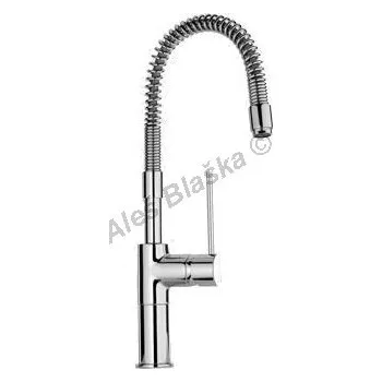 Vodovodní baterie PAINI - Itálie | COX 78.558 páková stojánková dřezová s otočným ramínkem (vodovodní baterie) - CHROM COX78.558