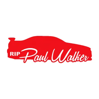 Samolepící dekorace SAMOLEPKA Paul Walker 005 RIP (10 - červená) NA AUTO, NÁLEPKA, FÓLIE, POLEP, TUNING, VLASTNÍ TEXT, TISK, AUTOSAMOLEPKY.cz, POLEPY, OBRÁZEK, LOGO, SAMOLEPKY