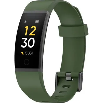 eses Silikonový řemínek pro Realme Band - Tmavě zelený