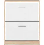 BRW Nepo Botník SFB2K2 Dub sonoma/Bílá