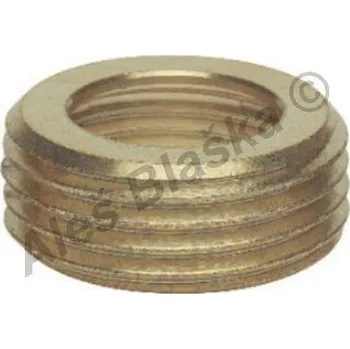 Instalatérský materiál Redukční kroužek mosazný - MOSAZ - 3/4"x3/8" A009