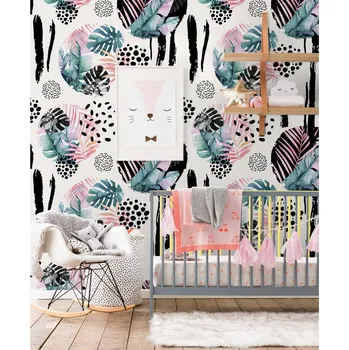 Tapeta Coloray Fototapeta Barevná džungle Samolepící Fototapeta Vliesová 250 x 250 cm coloraydecor-f-as-172405193