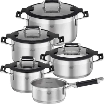 Sada nádobí Sada hrnců SILENCE PRO 5 ks - RÖSLE (Set hrnců 5ks SILENCE PRO - RÖSLE)