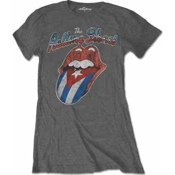 Merch The Rolling Stones: Dámské Tričko Rocks Off Cuba XL 2022