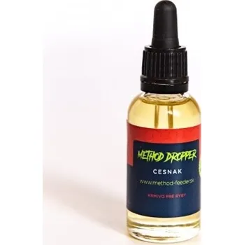 Návnadová surovina METHOD FEEDER FANS - Esence Method Dropper 30 ml Česnek
