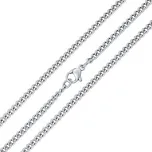Řetízek CURB 3 mm z chirurgické oceli varianta 40 cm KMMN13039-40 cm