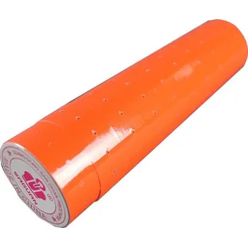 Speciální papír Etikety pro etiketovací kleště dvouřádkové oranžová (5C2-O)