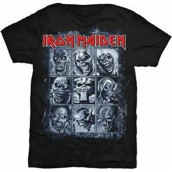 Pánské oblečení Merch Iron Maiden: Tričko Nine Eddies M 2022