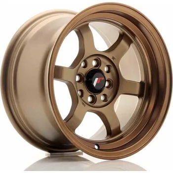 Alu kolo JR Wheels JR12 15x8,5 ET13 4x100/114 Dark Anodize Bronze