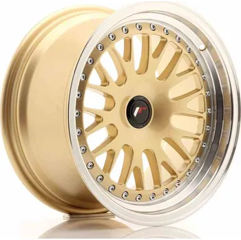 Alu kolo JR Wheels JR10 16x8 ET20 Blank Gold w/Machined Lip
