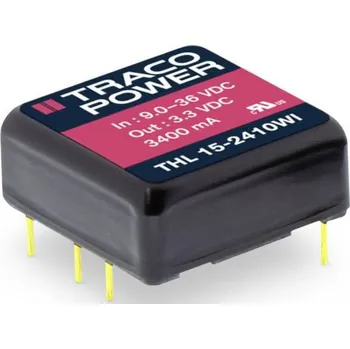 Měnič napětí TracoPower THL 15-2412WI DC/DC měnič napětí do DPS 1.25 A 15 W Počet výstupů: 1 x Obsah 1 ks