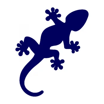 Samolepící dekorace SAMOLEPKA Ještěrka 016 pravá (23 - tmavě modrá) NA AUTO, NÁLEPKA, FÓLIE, POLEP, TUNING, VLASTNÍ TEXT, TISK, AUTOSAMOLEPKY.cz, POLEPY, OBRÁZEK, LOGO, SAMOLEPKY