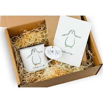 Dárková krabička ePiPí Dárková krabička - Tákhle moc tě miluju Varianta hrnku: PLECHÁČEK (330 ml)