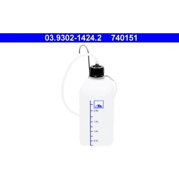 Autodílna Sběrací kanystr pro odvzdušnění brzd ATE 03.9302-1424.2