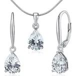 Souprava stříbrných šperků JUNE náušnice a přívěsek JJJS0591