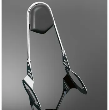 Zavazadlo na motocykl Opěrka Highway Hawk WIDE, chrom - pro motocykly KAWASAKI VN1500 Vulcan/ Vucan Classic (sada) Chrom