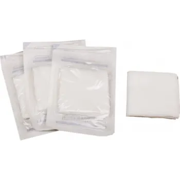 Lékárnička Kompres gáza sterilní bavlna - balení 100ks Polštářek 5x5 cm (100ks)