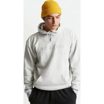 Pánská mikina BRIXTON mikina - Way Hood Htgry (HTGRY)