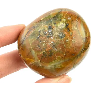 Přírodní kámen Zelený opál z Madagaskaru 127g