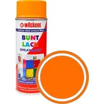 Německá syntetická vrchní barva ve spreji pololesk Wilckens Spraylack Seidenglanz Buntlack 400 ml Barva: Pastelová oranžová