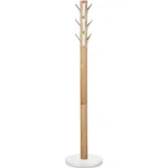 Věšák Umbra FLAPPER 165x57cm bílá/přírodní