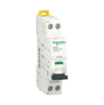 Jistič A9P64616 Jistič Acti9 iC40N 1P+N 16A D 6kA, Schneider electric