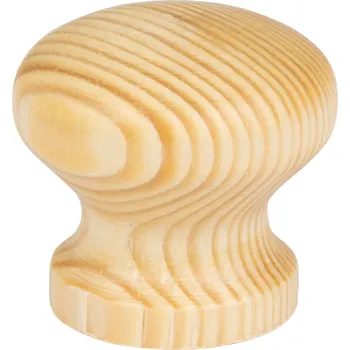 Nábytkové kování Walteco Nábytková knopka Lara, průměr 29mm, borovice lakovaná Množství: 1 ks