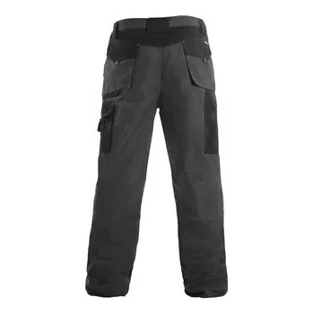 pracovní kraťasy Kalhoty do pasu CXS SIRIUS NIKOLAS, pánské, šedo-oranžové, vel. 52