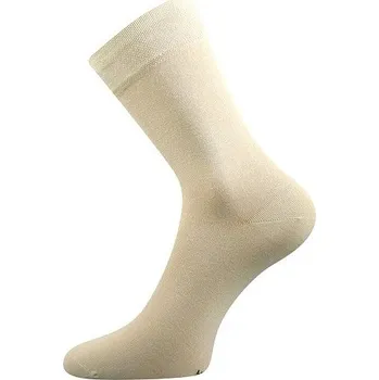 Ponožky Lonka DYPAK MODAL z bukového vlákna - balení 3 stejné páry Béžová 29-31 (43-46)