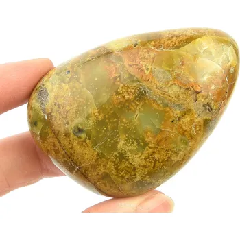 Sběratelství Leštěný zelený opál 132g