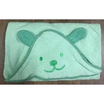 SKANTEX Dětská osuška kapucka - froté barva: Zelená