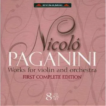 Zahraniční hudba 8CD Niccolò Paganini: Werke Für Violine & Orchester 2009