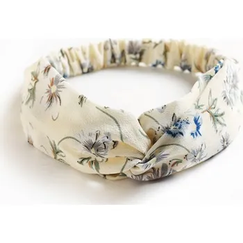 Čelenka Carla Dámská látková čelenka Nordkinn bílá