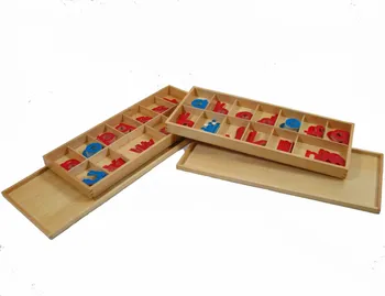 Dřevěná hračka Moyo Montessori Velká pohyblivá abeceda