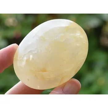 Sběratelství Hladký křišťál s limonitem 87g