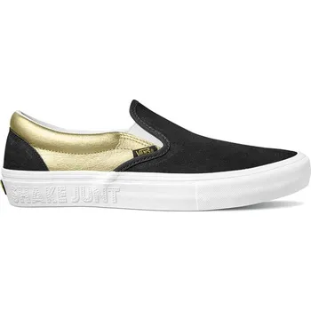 Dámská obuv VANS boty - Slip-On Pro (Shake Junt) Black/Gold (13L)